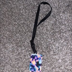 PINK lanyard